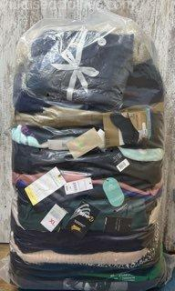 Used Cream Mix Adult Winter Clothing Wholesale